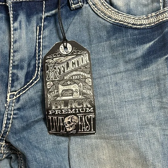 Affliction Men’s Jeans Cooper - Picture 8 of 8